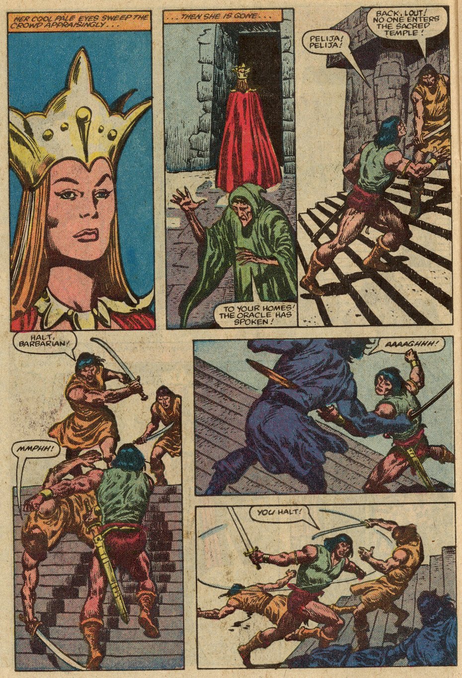 Read online Conan the Barbarian (1970) comic -  Issue #147 - 9