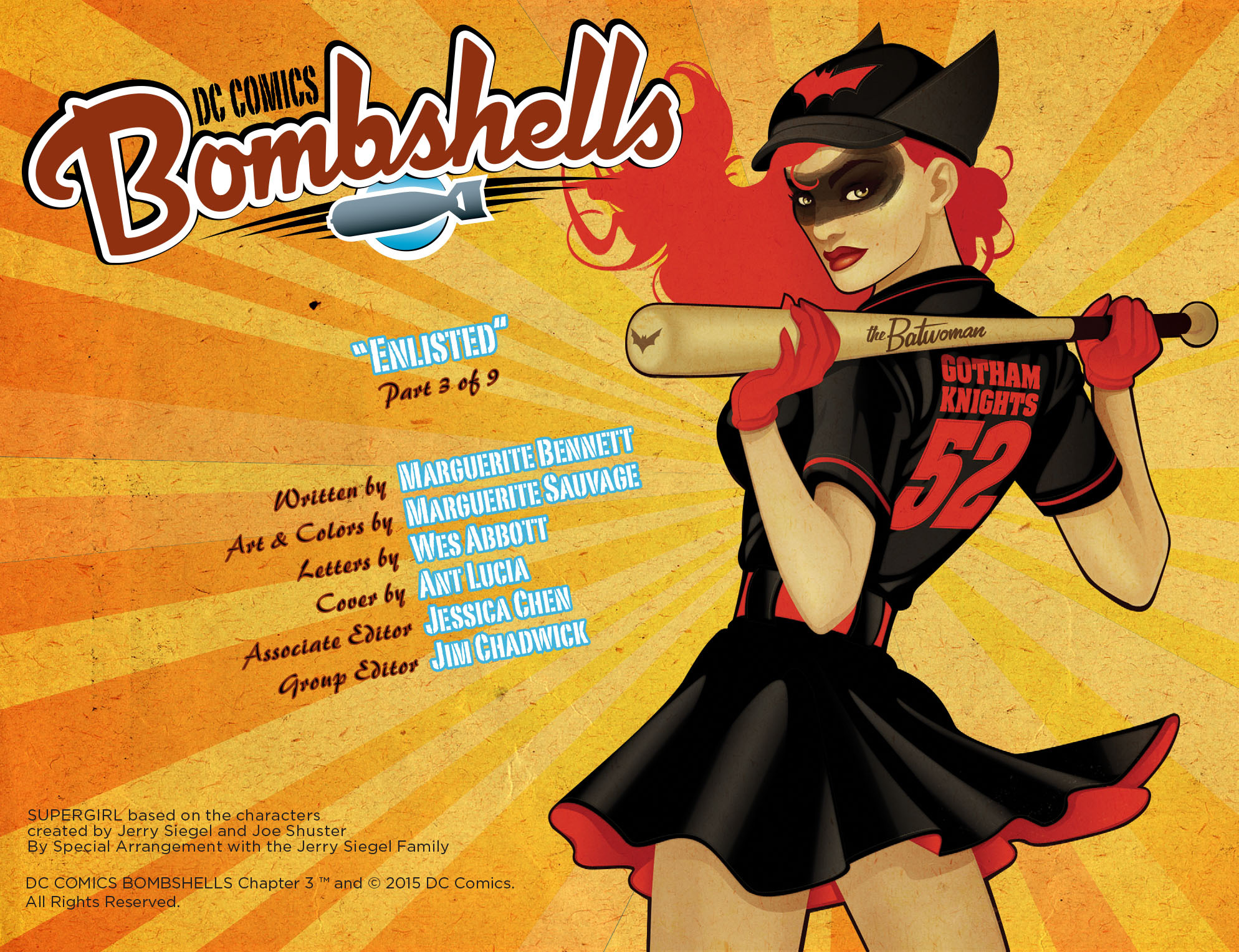 Read online DC Comics: Bombshells comic -  Issue #3 - 2