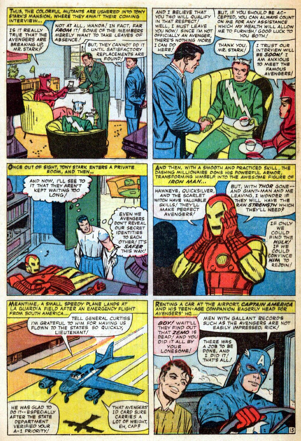 Read online The Avengers (1963) comic -  Issue #16 - 21