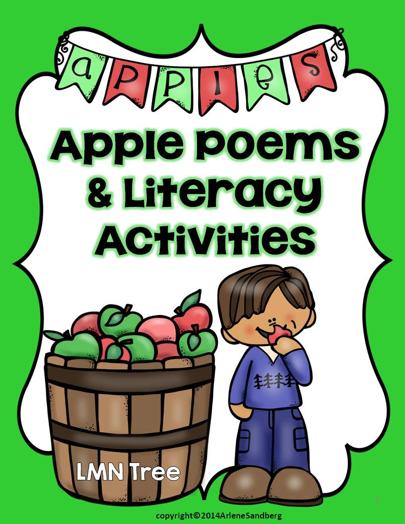LMN Tree All About Apples Free Resources, Free Poems, Activities