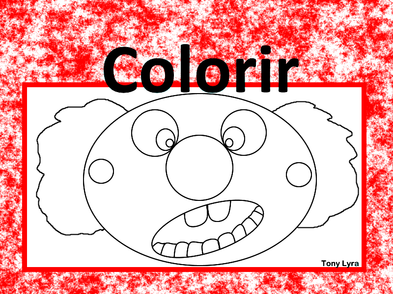 palhaÇo xixi passatempos do xixi colorir