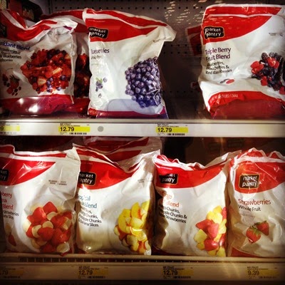 Vegan Vegetarian Food Groceries at Target Market Pantry Frozen Fruit