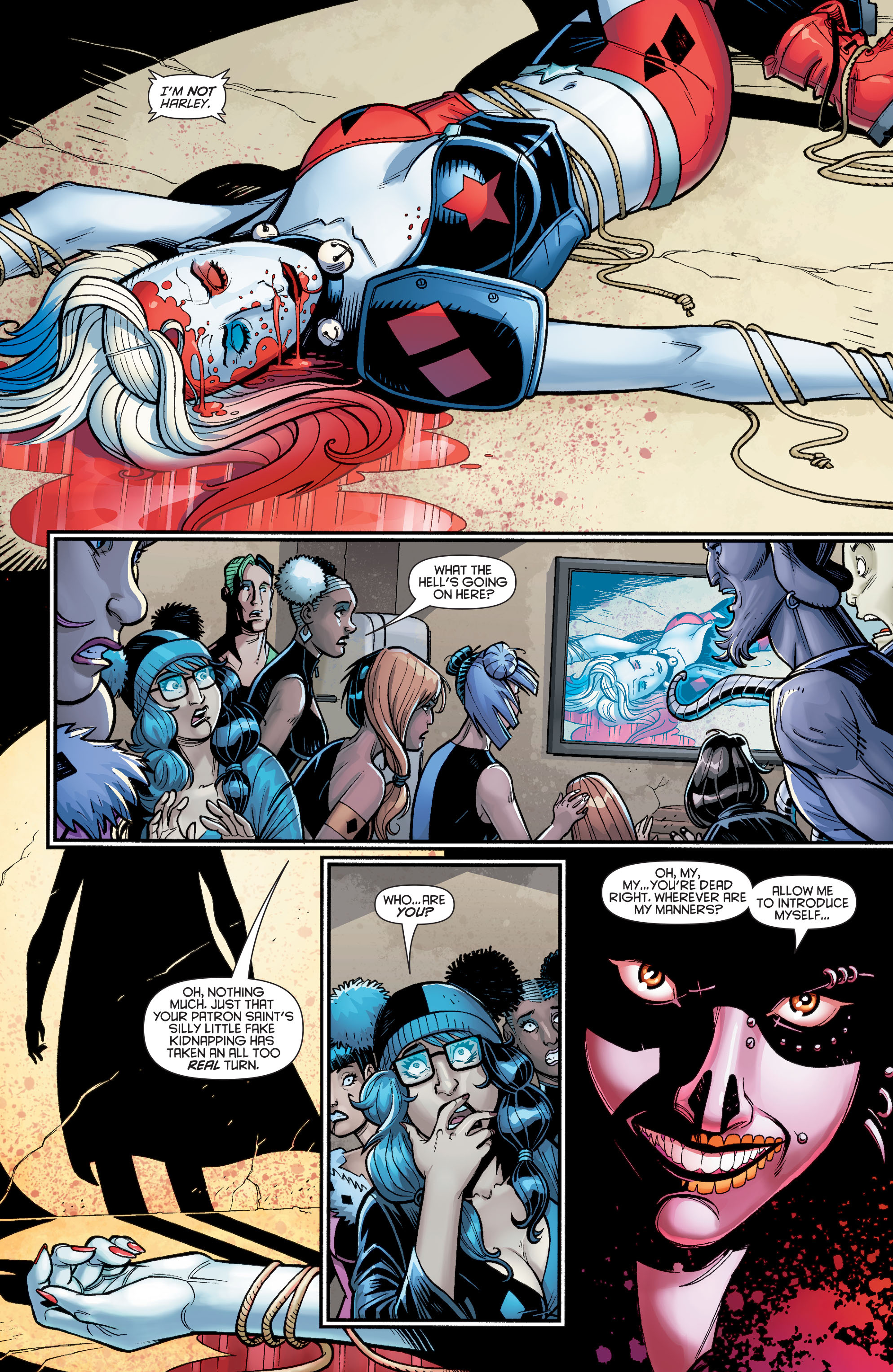 Read online Harley Quinn And Her Gang Of Harleys comic -  Issue #1 - 23
