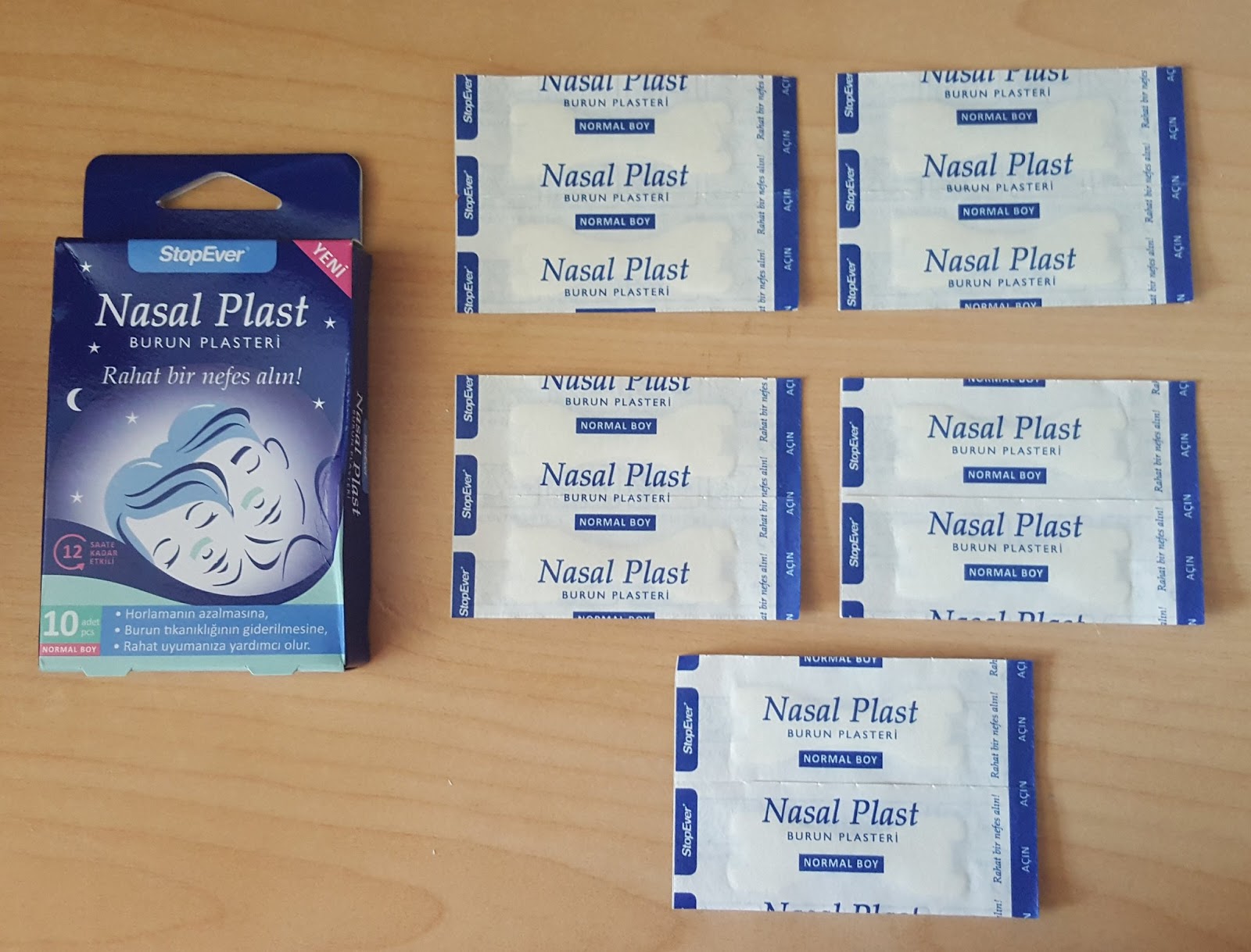 StopEver Nasal Plast - Burun Plasteri ile Rahat Bir Nefes Alın Rahat Uyuyun