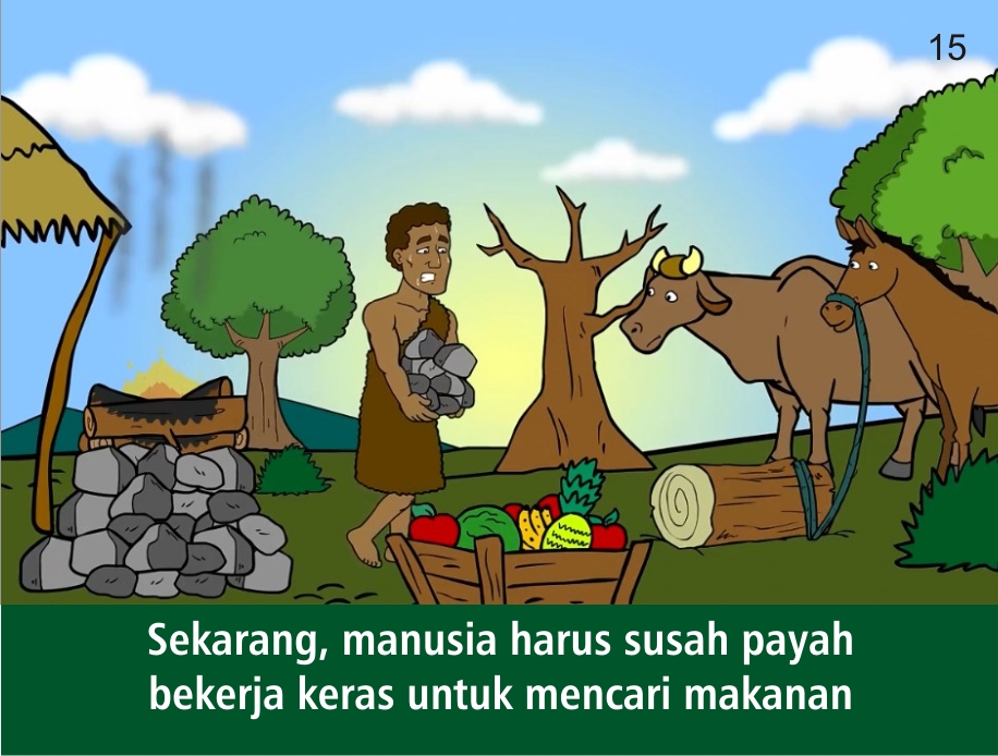 Komik Alkitab Anak: Adam dan Hawa