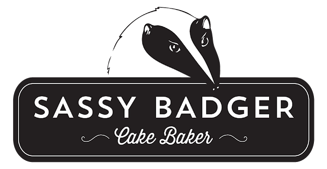 sassy badger cake baker