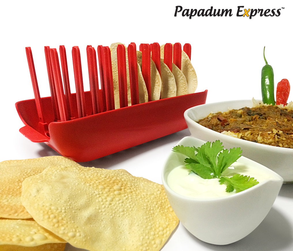 Cook 10 Papadums or Papads, in the Microwave fast in minutes! Cook