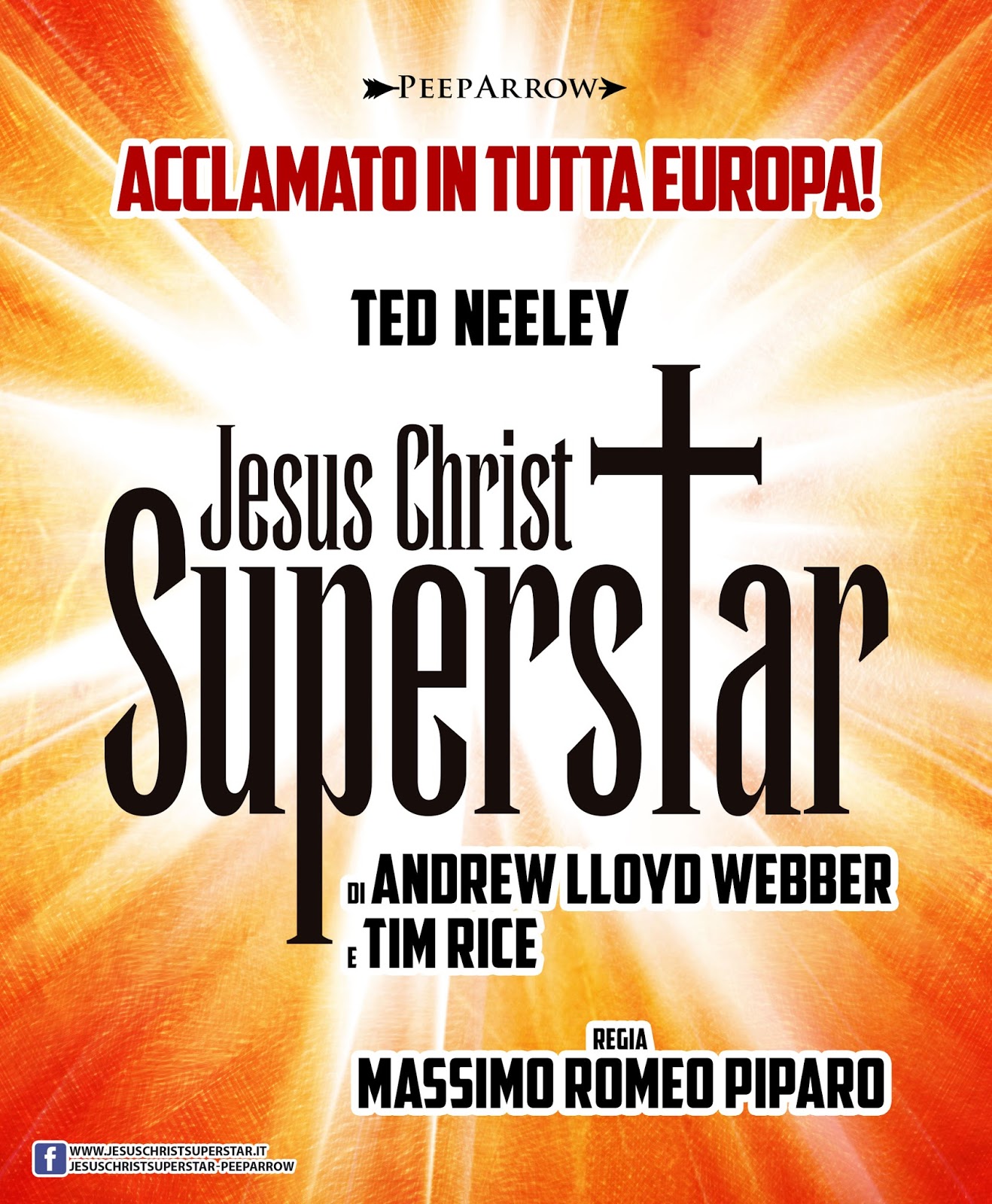 Riflettori sudi Silvia Arosio: JESUS CHRIST SUPERSTAR Ted Neeley, il nuovo Tour Europeo del Musical di Massimo Romeo Piparo: cast aggiornato e date