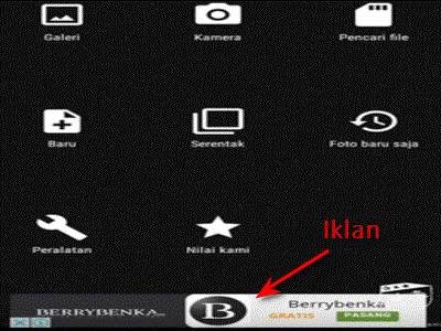 iklan muncul sendiri di android