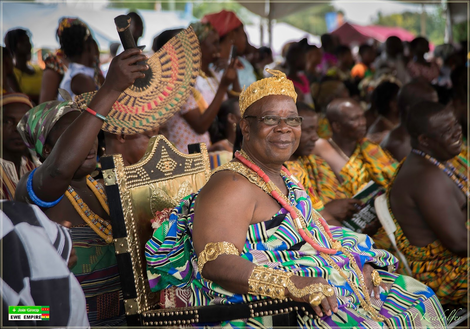 Nusɔsrɔ̃ tso Eʋeawo ŋu NENE NUER KETEKU III , Konor of Agotime. Volta