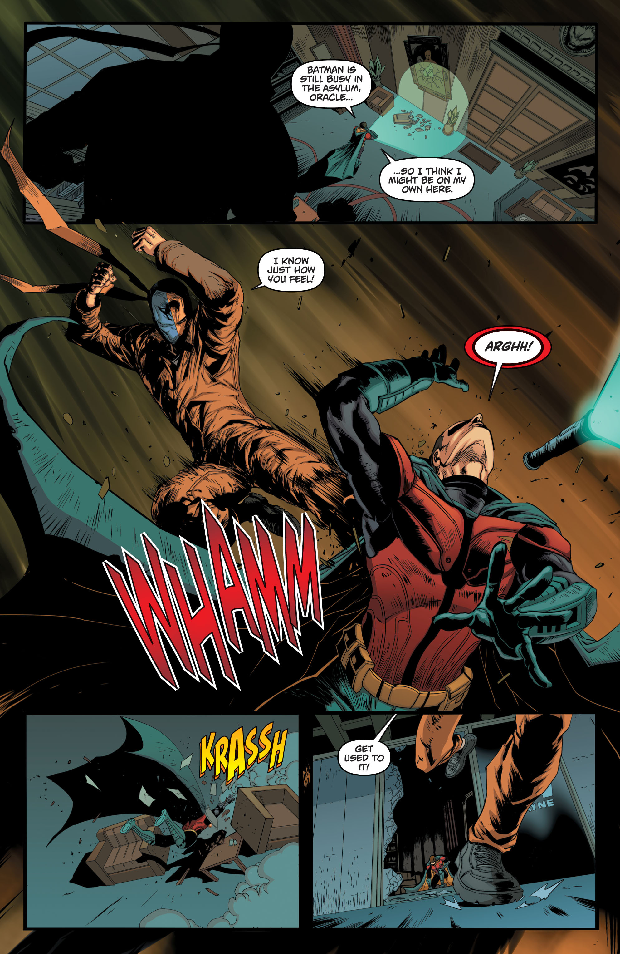 Read online Batman: Arkham Knight: Genesis comic -  Issue #5 - 19