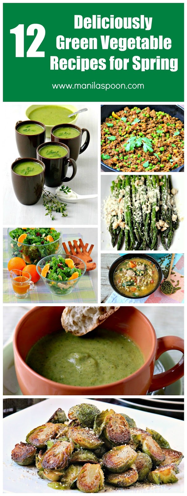 Celebrate the advent of spring with these deliciously green vegetable recipes. Tried and tested, easy recipes for the whole family! | manilaspoon.com Celebrate the advent of spring with these deliciously green vegetable recipes. Tried and tested, easy recipes for the whole family! | manilaspoon.com