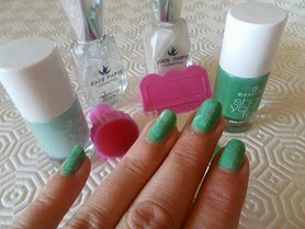 manicura estampada