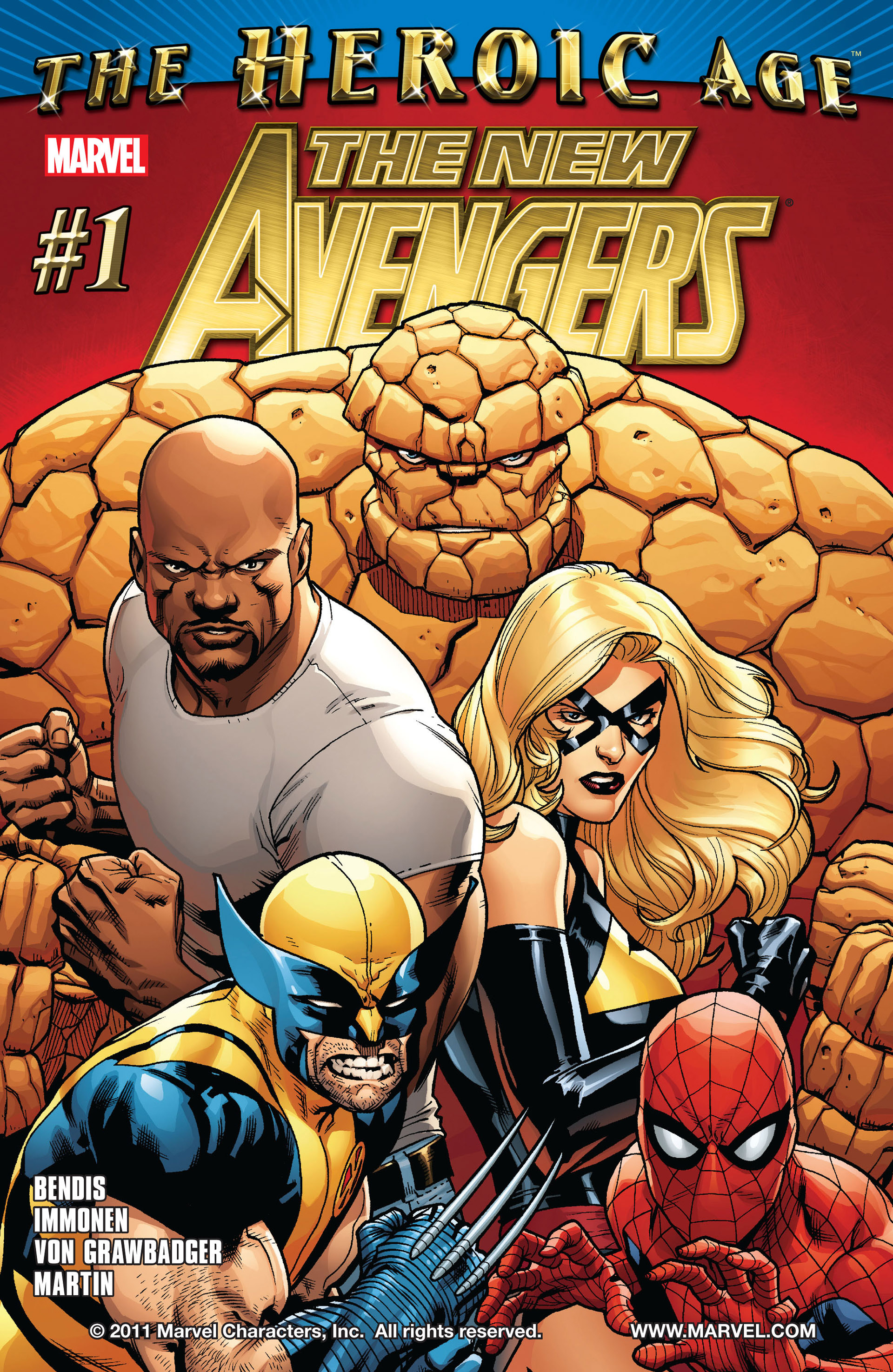 Read online New Avengers (2010) comic -  Issue #1 - 1