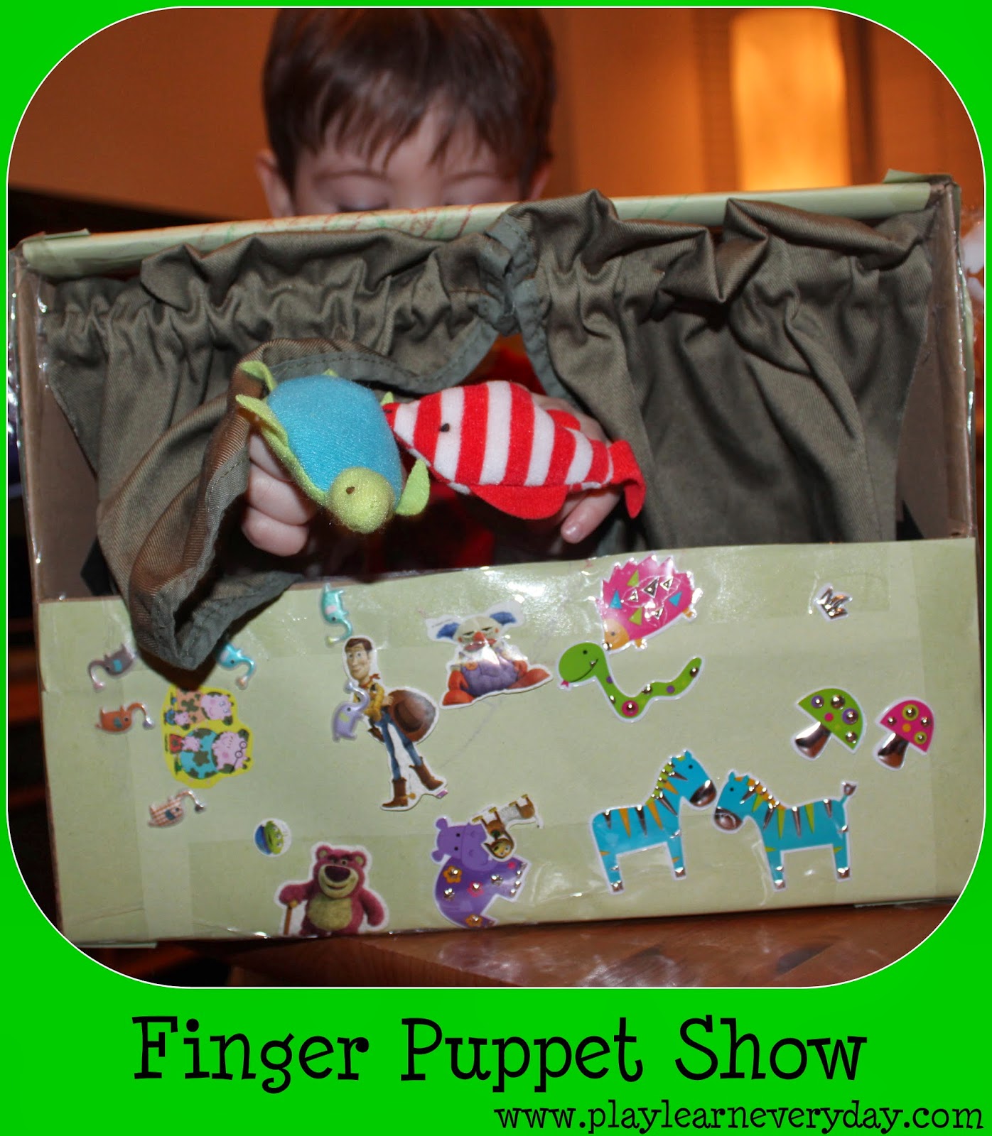 Finger Puppet Show Play and Learn Every Day