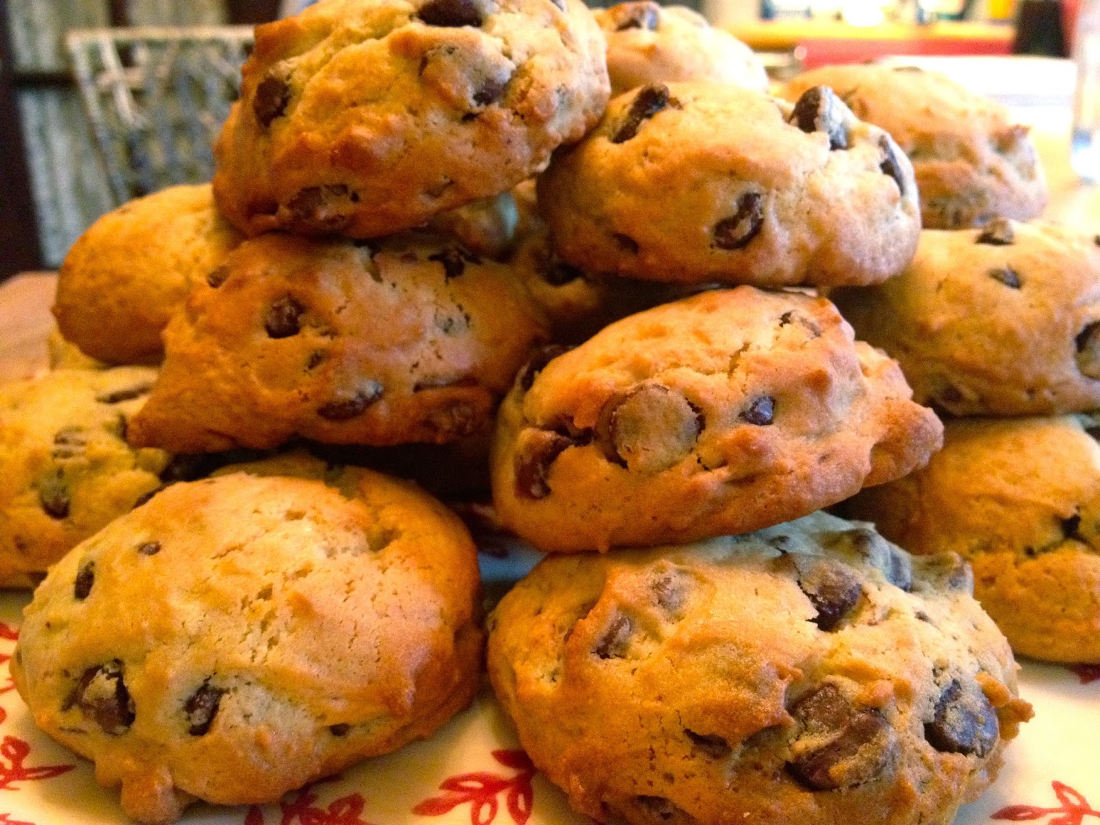 Sour Cream Chocolate Chip Cookies [[ Kuih Muih ]]