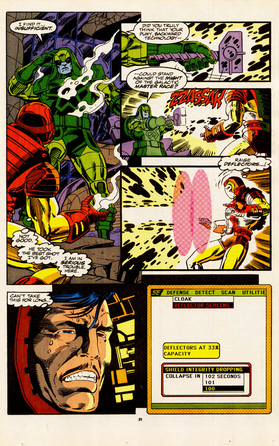Read online Captain America (1968) comic -  Issue #399f - 19