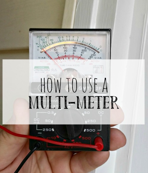 How to use a multi-meter