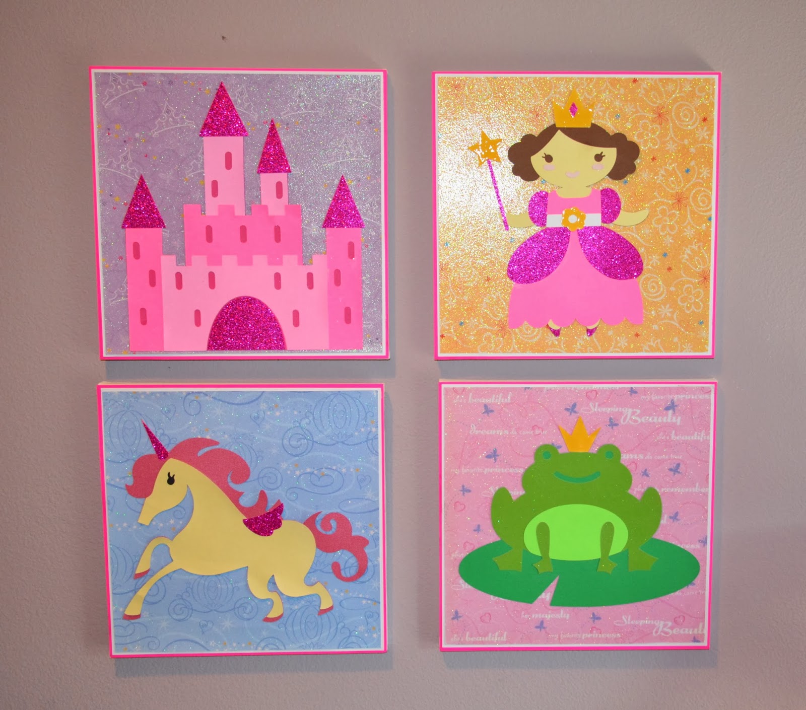 Creative Keepsakes Custom Scrapbooks: Princess Room in the Making part 1