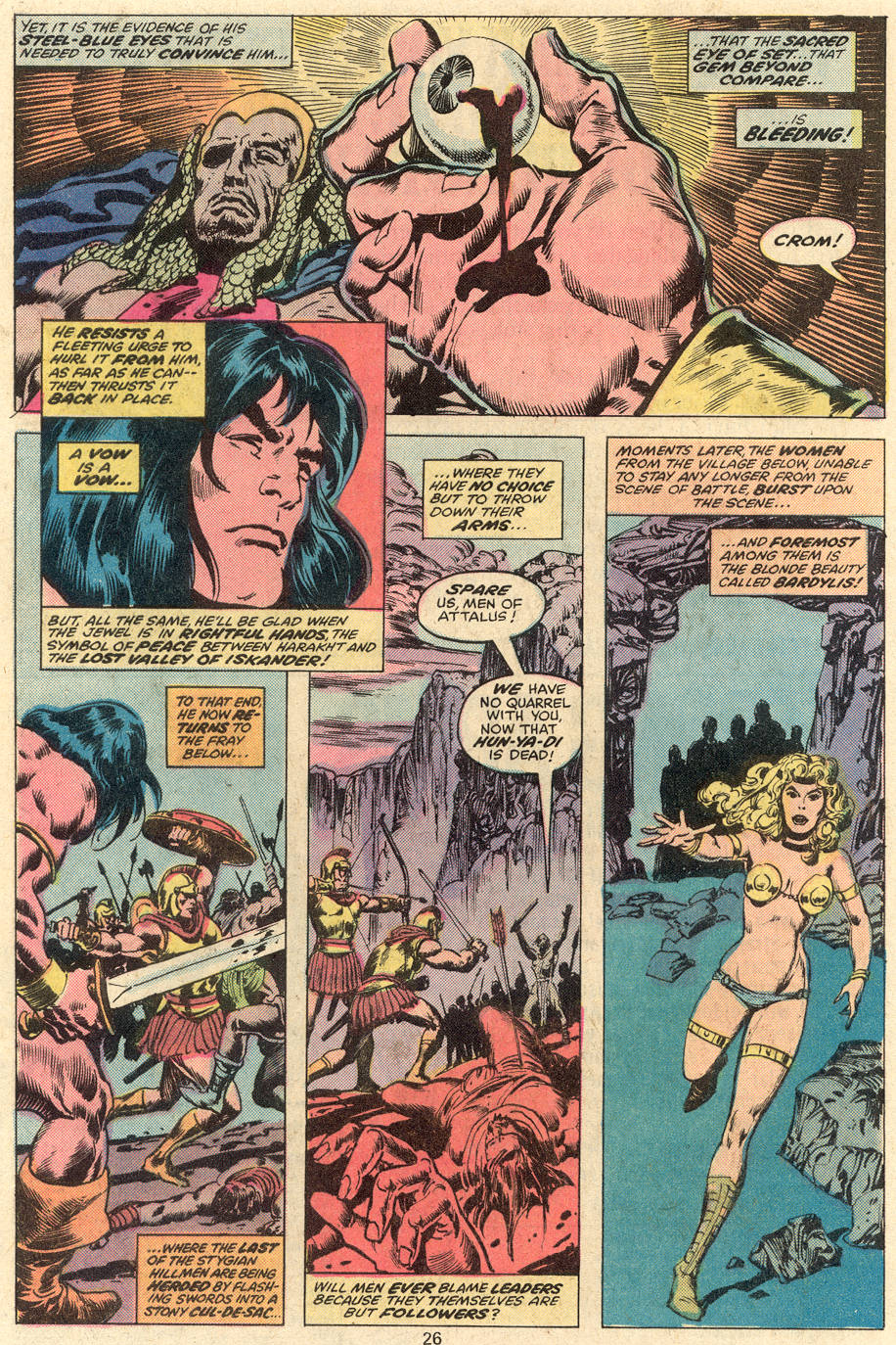 Read online Conan the Barbarian (1970) comic -  Issue #81 - 15