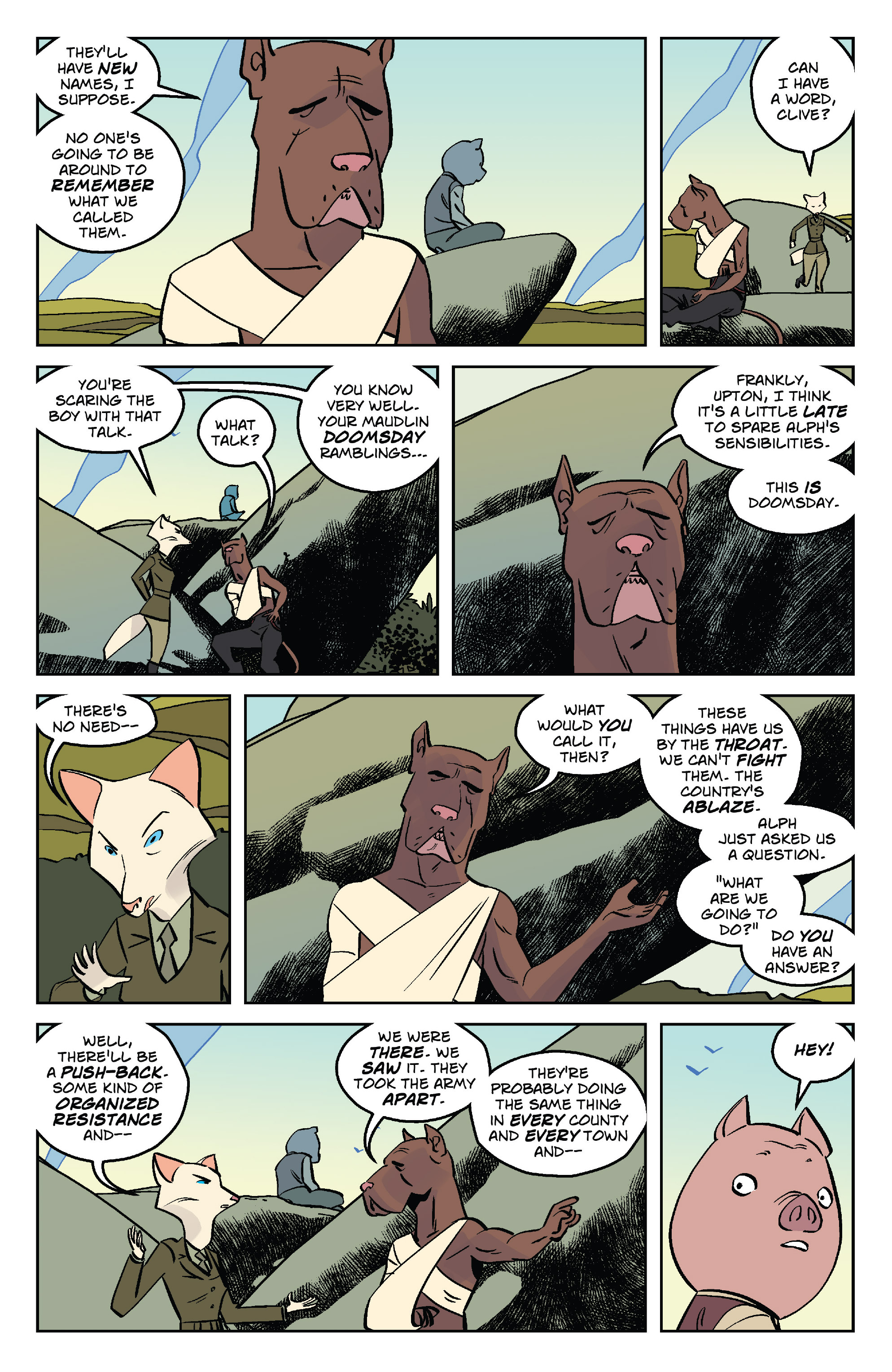 Read online Wild's End: Journey's End comic -  Issue # TPB (Part 1) - 36