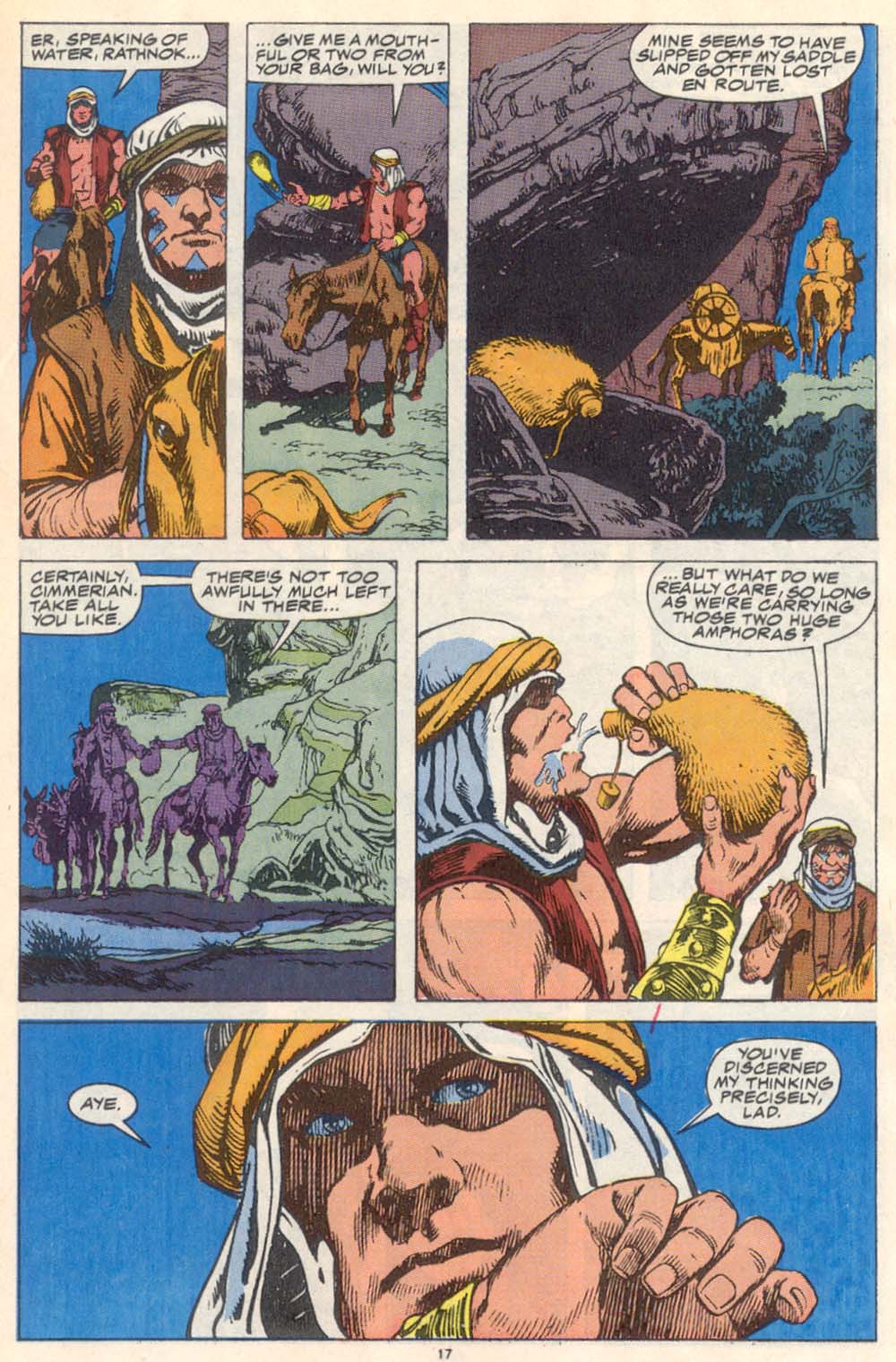 Read online Conan the Barbarian (1970) comic -  Issue #223 - 14