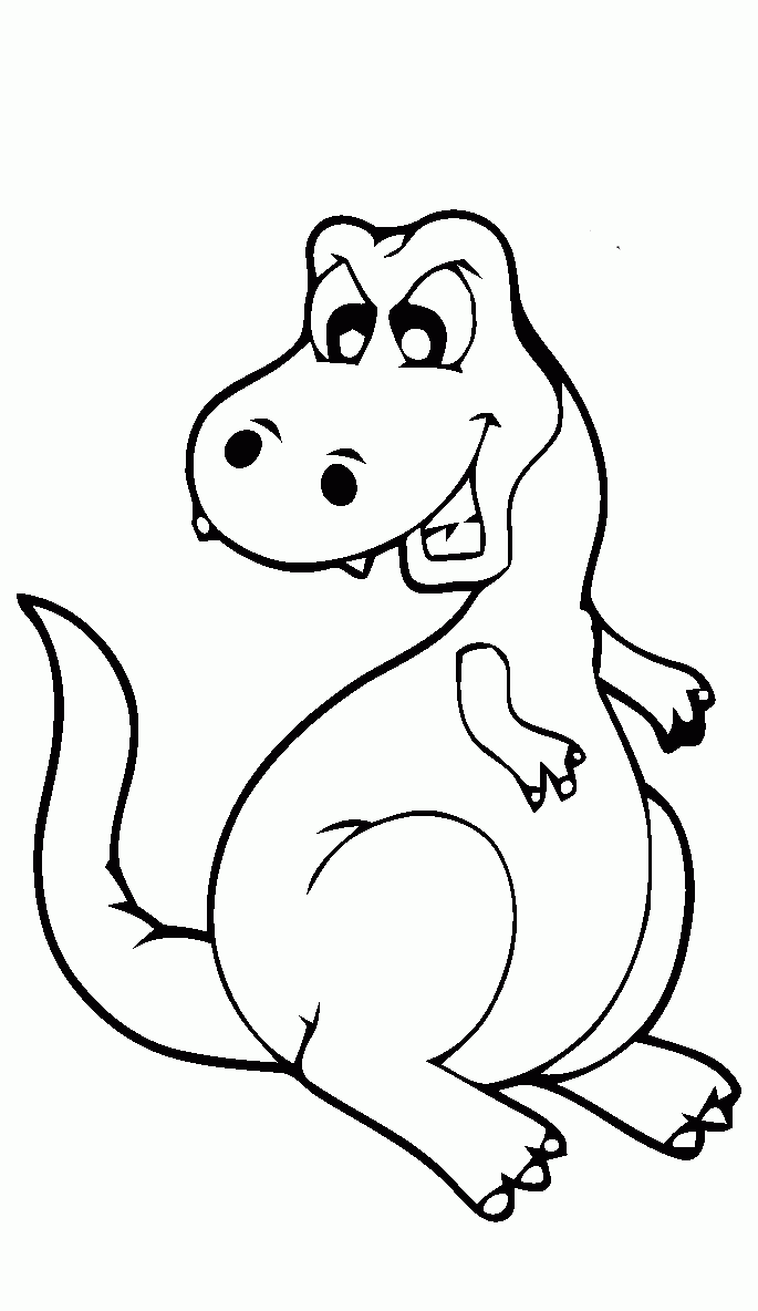 desenho do dinossauro infantil