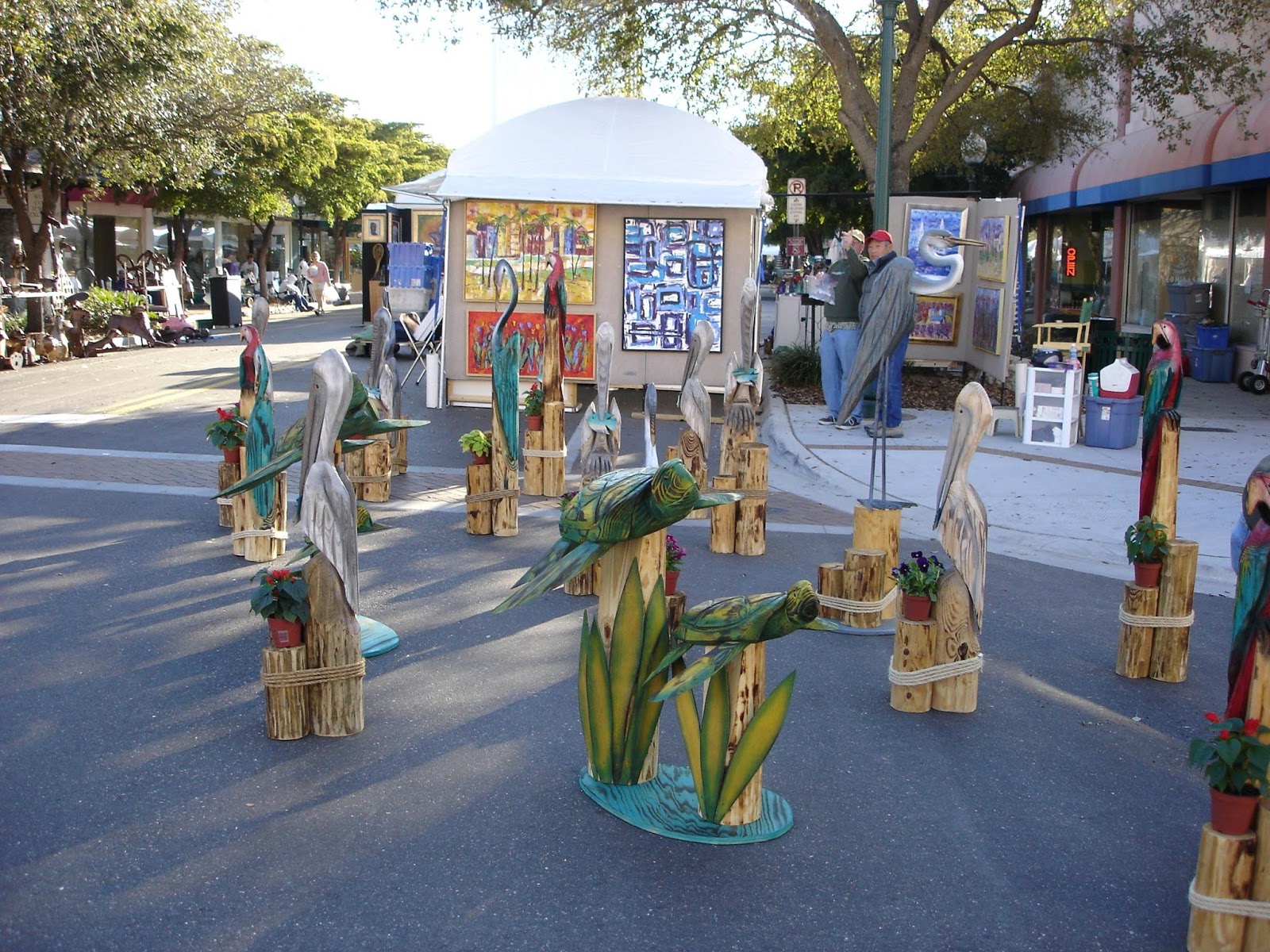 Mai Thai Wanderings Arts festival and a picnic in Sarasota, Florida