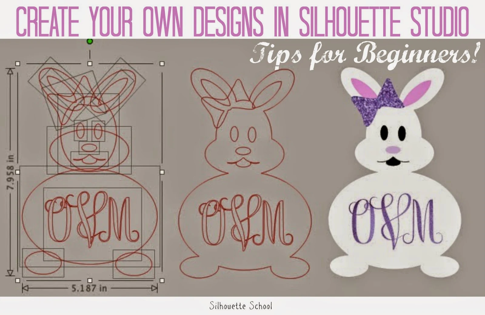 Silhouette Studio, tips, beginners, designing your own shapes