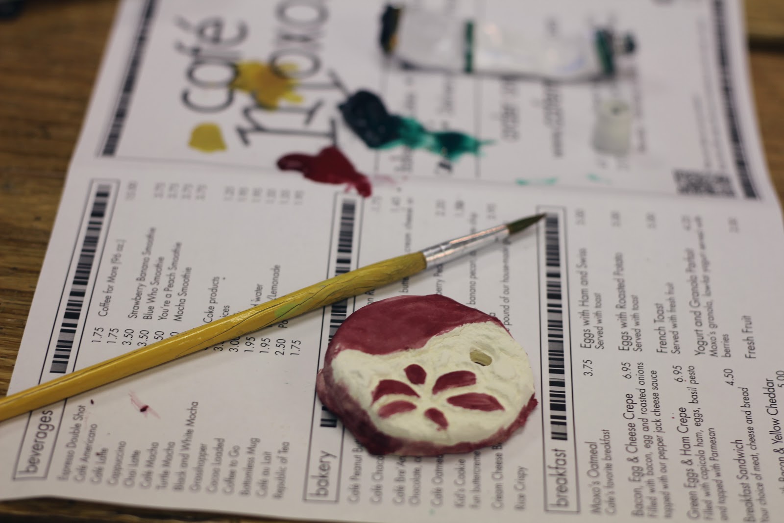 sassafras homemade clay ornaments diy kid project