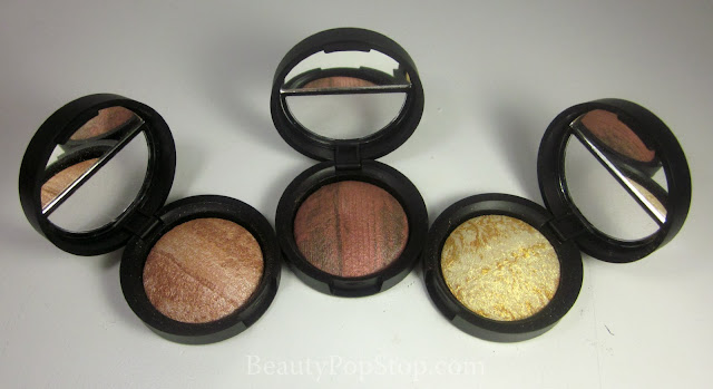 QVC Laura Geller Stackable Macaroons Baked Brulee Eyeshadow Swatches and Review