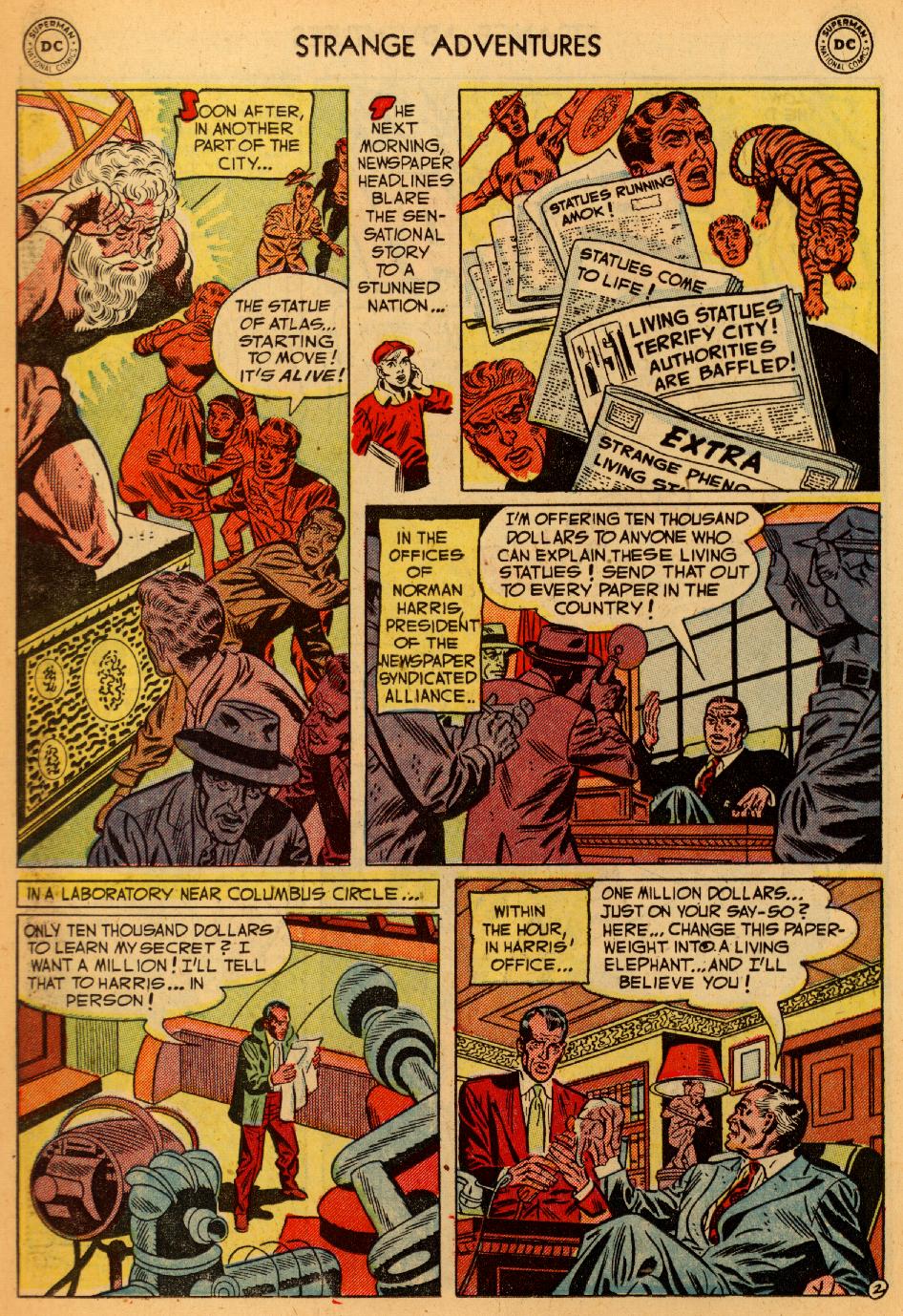 Read online Strange Adventures (1950) comic -  Issue #29 - 14