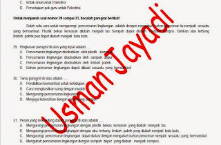 Download Gratis Prediksi Soal US Bahasa Indonesia SD Download Latihan Soal USBN Bahasa Indonesia SD/MI 2019