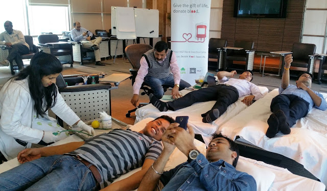 Emaar India organised Blood Donation Camp in Gurugram in collaboration with Indian Red Cross Society