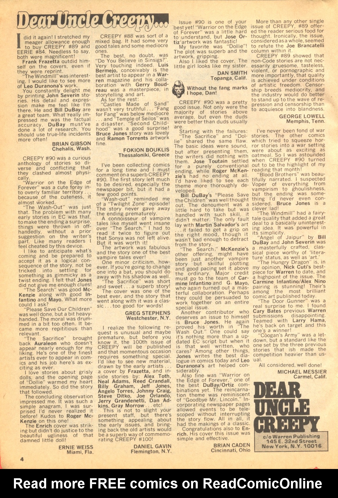Creepy (1964) Issue #92 #92 - English 4