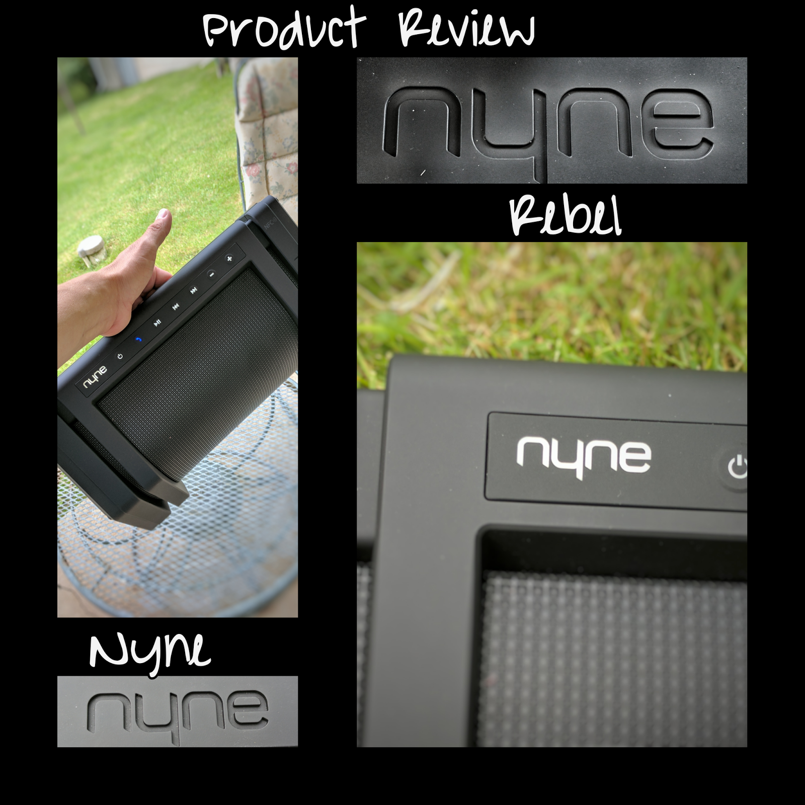 nyne rebel portable bluetooth speaker