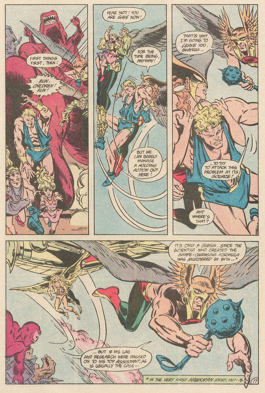 Hawkman (1986) Issue #12 #12 - English 18