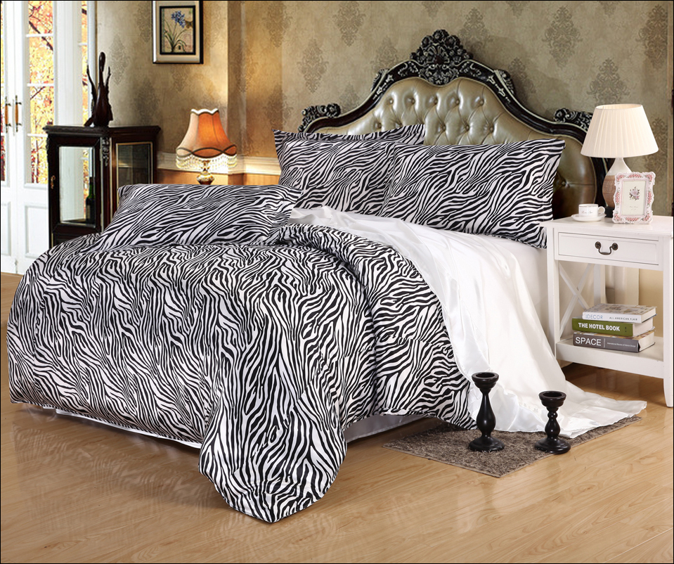 Wonderful 9 Zebra Print Bedding Sets Queen Home Design Ideas