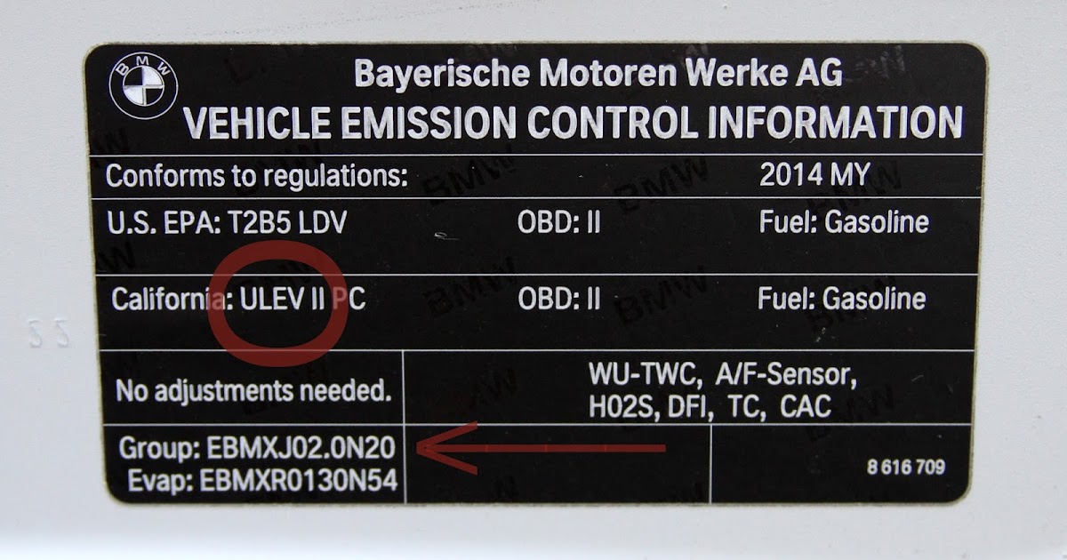 Replacement VIN (vehicle identification number) Stickers VECI Labels