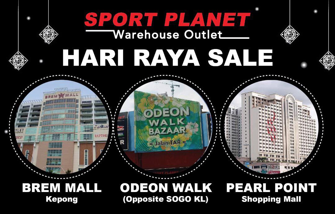 Sport Planet Clearance Sale Up to 70% Discount @ Warehouse Outlets