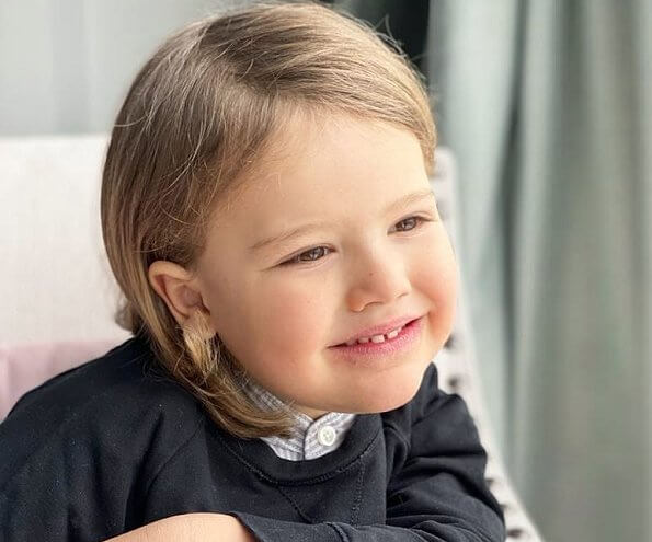 Prince Carl Phillip and Princess Sofia shared a new photo on their instagram page to celebrate their son's special day