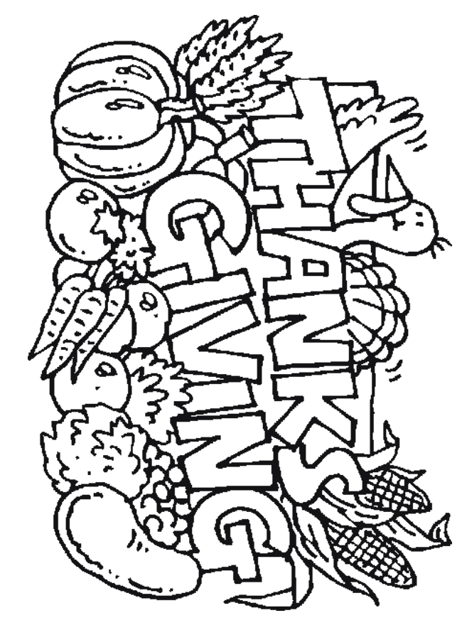 thanksgiving coloring page Learn To Coloring