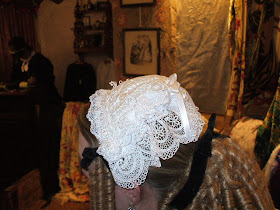 Time Traveling in Costume: Making a lacey day cap