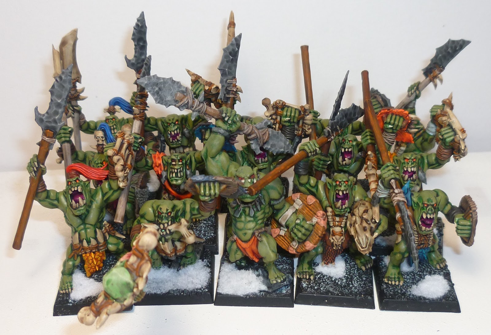Warhammer - Régiment De Guerriers Orques - JDR Warhammer Vintage Games Workshop