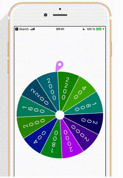 React Native Wheel of Fortune Example | SKPTRICKS