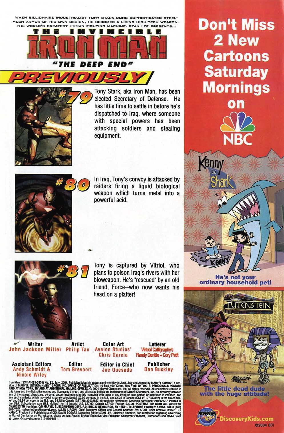 Read online Iron Man (1998) comic -  Issue #82 - 3