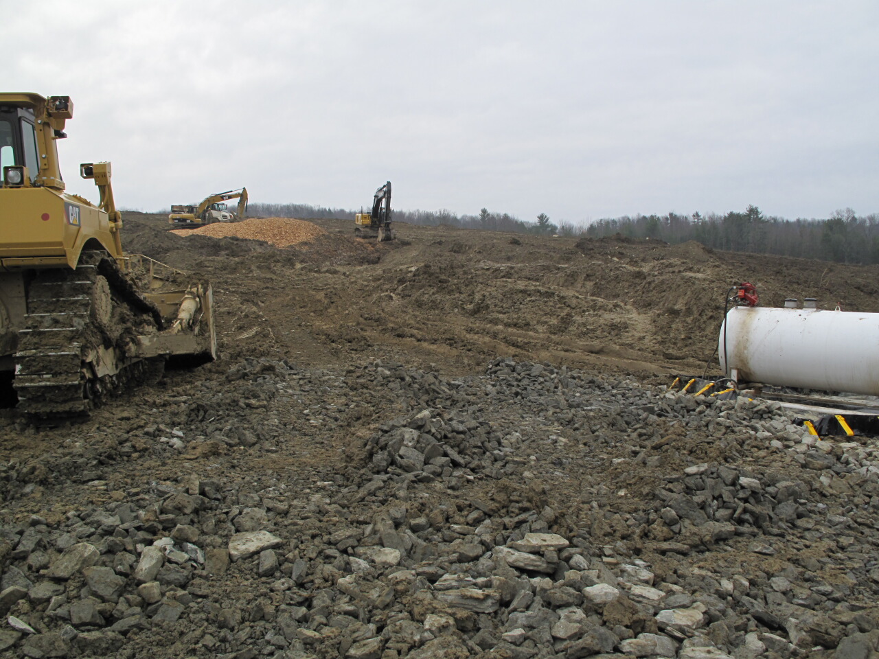 The Joyce Road Neighborhood Pad Construction Day 10