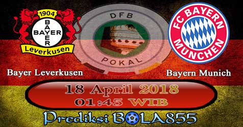 Prediksi Bola855 Bayer Leverkusen vs Bayern Munchen 18 April 2018 Prediksi Bola855 Bayer Leverkusen vs Bayern Munchen 18 April 2018