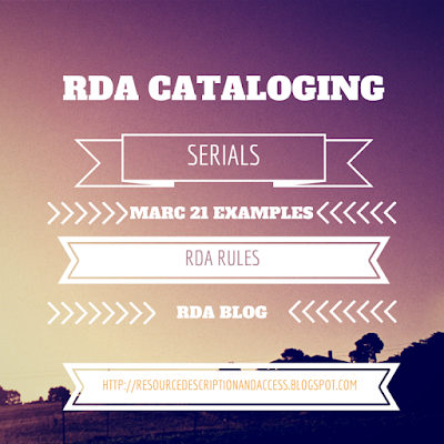 Resource Description & Access (RDA)