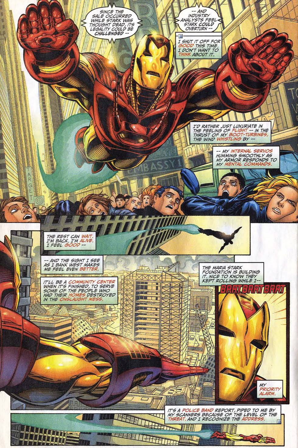 Read online Iron Man (1998) comic -  Issue #1 - 6